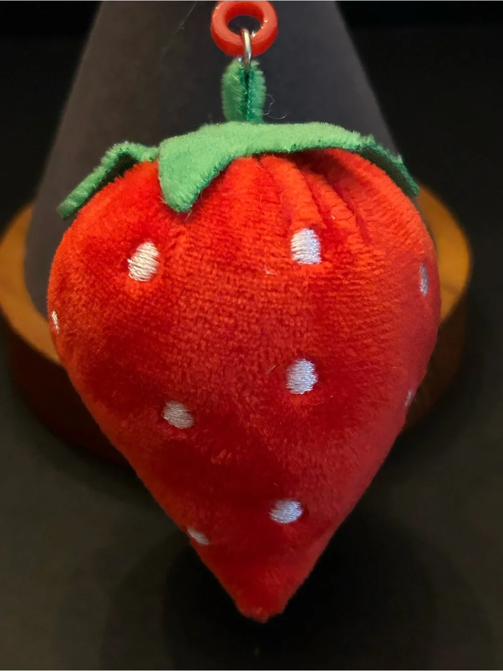 Buy 1 Get 1 FREE - Plush Red or Pink Strawberry 🍓 Bag Charm Zipper Pull